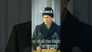 Ceaușescu transmite un mesaj in engleză #ceausescu #fy #viral #politica #discurs #english #aivideo