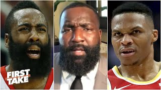Trade them both! - Kendrick Perkins says the Rockets should trade Westbrook & Harden | First Take