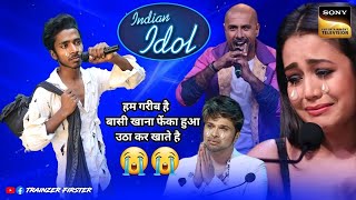 Indian Idol में इस गरीब ने फिर से सबको रुला दिया   जब समय होला कमजोर   हुआ वायरल   Trainzer Firster