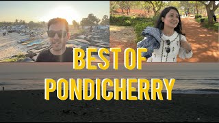 Pondicherry travel vlog: Auroville, Serenity Beach, Rock Beach Sunrise and more | Part 2