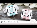 Tutorial: Schokowaffel Box | Verpackung | Goodie für Schokolade | So gesagt  | Stampin' Up!