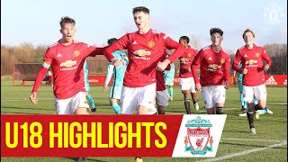 U18 Highlights | Manchester United 4-3 Liverpool | The Academy