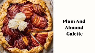 Plum and Almond Galette