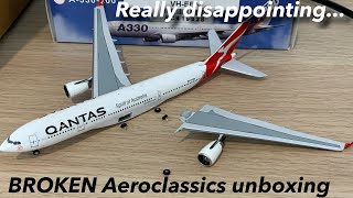 *BROKEN MODEL!!!*** Aeroclassics 1:400 unboxing #53