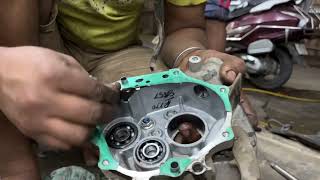 Activa gearbox bearing change￼ karne ka Asan Tarika