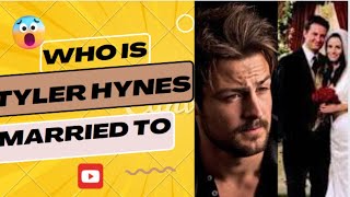Who is Tyler Hynes married to?