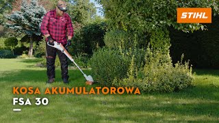 FSA 30 - lekka podkaszarka akumulatorowa STIHL🔋systemu AS🔋