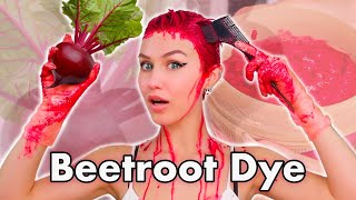 DYEING MY HAIR WITH A BEETROOT