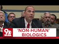 'Non-human biologics' recovered by US government, says UFO whistleblower David Grusch