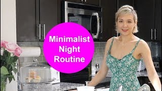 Minimalist Night Routine