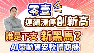 高憲容【操盤高手】AI帶動資安軟體商機 「零壹」連飆漲停創新高！誰是下支新黑馬？20241206