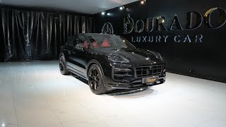 Exquisite Performance: The 2024 Porsche Cayenne Turbo GT in Black and Red @douradoluxurycars
