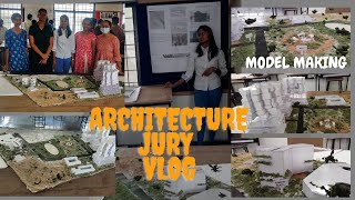 A day in a life of an architecture student | Architecture Jury | Model Making | Rithika Reddy Vlogs