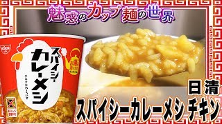 日清スパイシーカレーメシ チキン【魅惑のカップ麺の世界232杯】