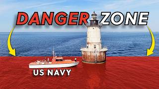We are In The Military Danger Zone! Navy Contractors board the Lighthouse