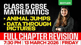 Class 5 CBSE Mathematics | Animal Jumps & Data Through Pictures | Full Chapter Revision | Class 5