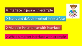 interface in java with example || Multiple inheritance in java by using interface (Hindi)