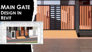 Main Gate Design In Revit Architecture Revit Tutorial Doovi