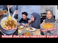 Masak telur puyuh dan tumis pepaya