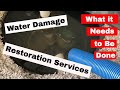 Professional Water Damage Restoration Services. How is One Day with Rodriguez.