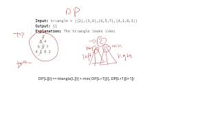 leetcode120 - Triangle- dynamic programming