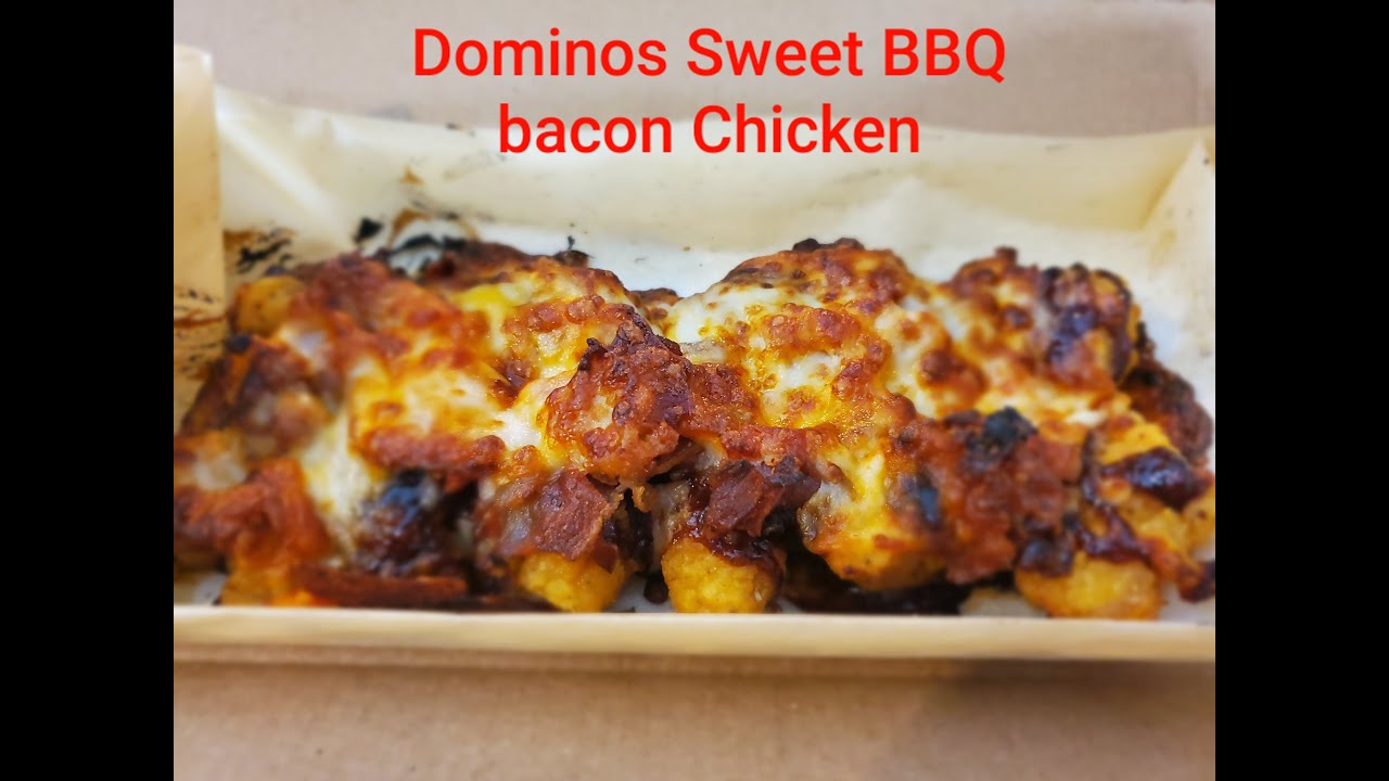 Take Me Out Food Review: Domino's Sweet BBQ Bacon Chicken - YouTube