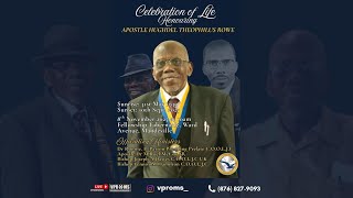 Celebration of Life Honouring Apostle Hughdel Theophilous Rowe