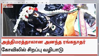 புதுச்சேரியில் அத்திமரத்தாலான அனந்த ரங்கநாதர் கோவிலில் சிறப்பு வழிபாடு | #Puducherry