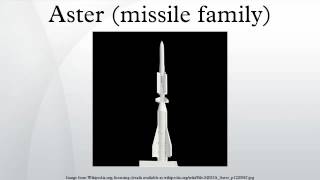 Aster (missile family)