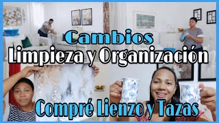 LIMPIEZA y ORGANIZACIÓN de la CASA/CAMBIOS EN MI SALA