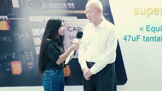 Techmezine Interview with Mr Song , GM Sales \u0026 Marketing APAC, at Cap-X