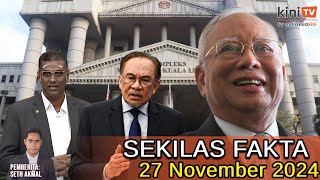 Mahkamah lepas Najib kes IPIC, Saman Anwar RM60 juta, 'Lantik Rayer ganti Tiong!' | SEKILAS FAKTA