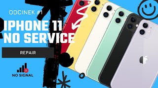 Iphone 11 Brak zasięgu - naprawa // Iphone 11 No service - repair