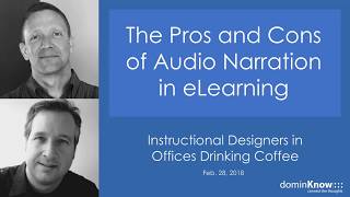 Pros and Cons of Audio Narration in eLearning - IDIODC Ep#3