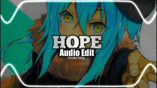 Hope-XXXTentacion (Edit Audio)