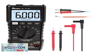 MUSTOOL MT108T True RMS NCV Temperature Tester Digital Multimeter 6000 Counts Backlight Review