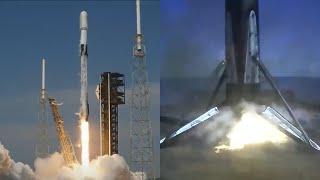 SpaceX Starlink 169 launch and Falcon 9 first stage landing, 28 May 2024