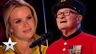 Chelsea Pensioner has us in TEARS with touching song | Unforgettable Audition | Britain's Got Talent