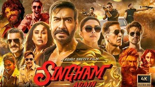 Singham again full movie in hindi 2024 | Original in  #singham #ajaydevgan #akshaykumar #tigershroff