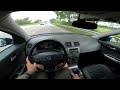 2006 volvo v50 t5 220hp r design pov test drive