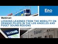 Webinar: Lessons Learned from the Mobility on Demand Pilots in the Los Angeles and Puget Sound Regio