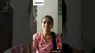 TESTIMONIAL | JSPIDERS RAJAJINAGAR | VINITHA.B