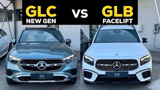 2025 MERCEDES GLC SUV VS GLB SUV WHICH SHOULD YOU BUY?! Full In-Depth Review Exterior Interior MBUX