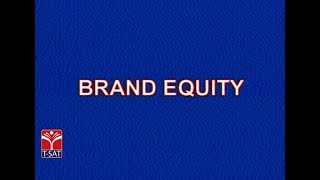 T-SAT || Marketing Management - Brand Equity || Presented By Dr BRAOU