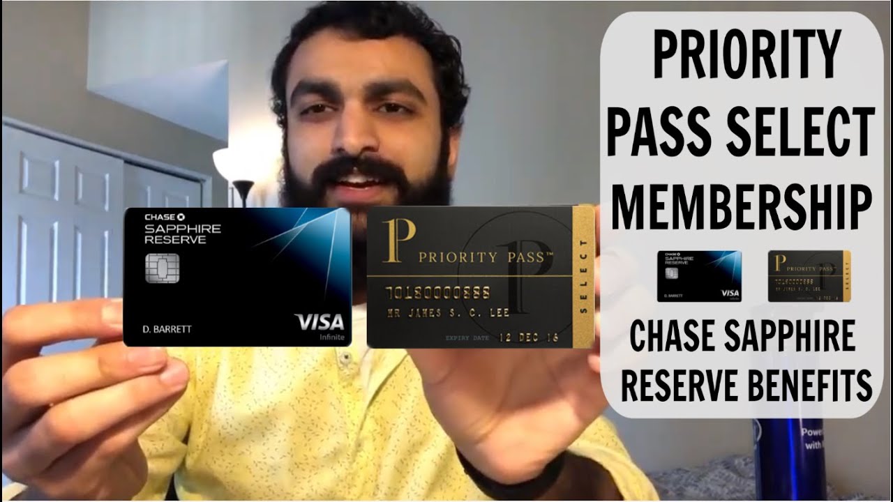 Priority Pass Select Card Unboxing | Chase Sapphire Reserve Benefits ...