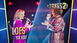 Loes Haverkort \u0026 Marcel Veenendaal - Fix You | It Takes 2 FINALE