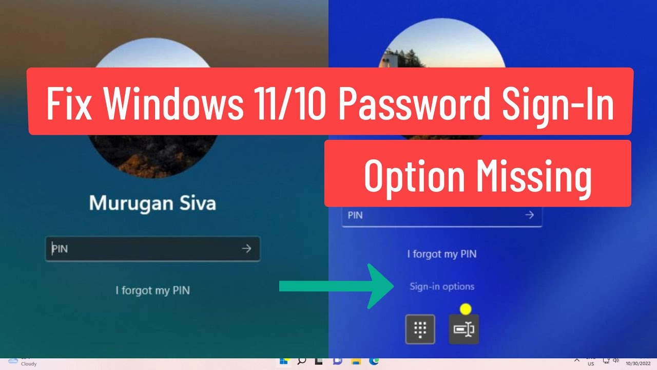 Can T Use Pin To Sign In Windows 11 At William Pfeffer Blog