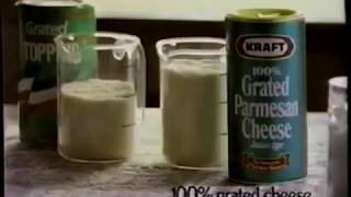 Kraft Grated Parmesan Cheese Ad- 100% (1991)