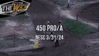 450 Pro/A NESC 3/31/24 Southwick MX