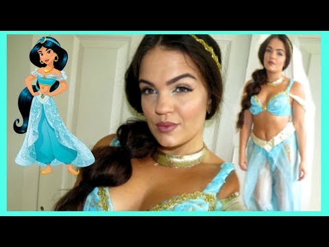 Princess Jasmine DIY Costume, Hair, & Makeup Princess Jasmine DIY Costume, Hair, & Makeup